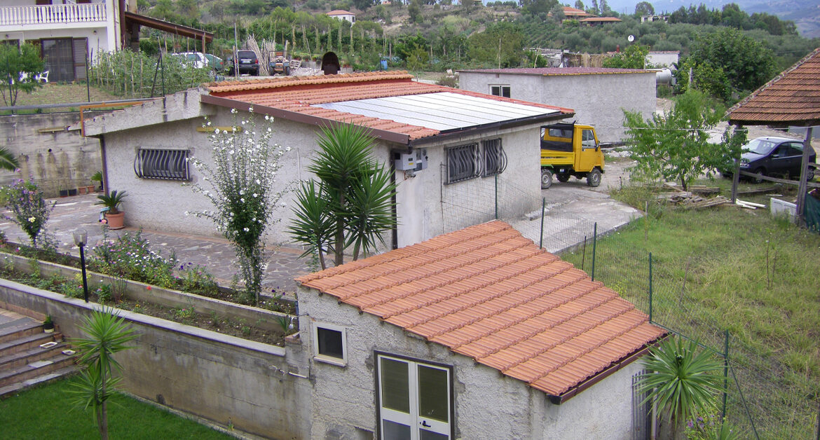 impianto fotovoltaico integrato | Ascea (Salerno) | arcaiagroup